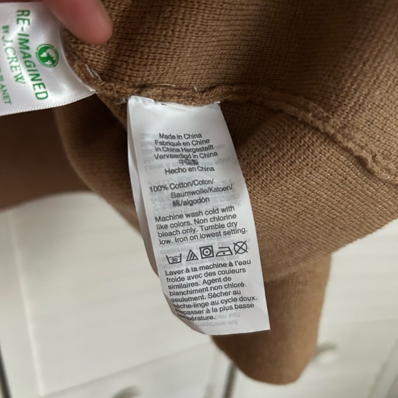 J. Crew Camel Cotton Blazer Jacket - Picture 3 of 4